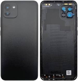 SPAREWARE SAMSUNG Back Door Panel Housing Body With Button For Galaxy A03 -Black Back Panel