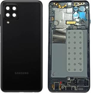 Purplesavvy Samsung Galaxy A22 (4G) With Middle Ring & Volume Power Buttons Back Panel
