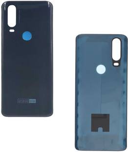 HQP for Motorola One Action ( XT2013-1, XT2013-2, XT2013-4 ) [ With Pre Installed Adhesive Tape ] Battery Back Door Replacement Back Panel