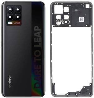Flipkart SmartBuy Realme 8 (Housing Body) with Middle Ring Camera Ring Lens Back Panel