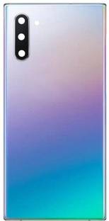 krishone Samsung Galaxy Note 10 -Silver (WITH CAMERA LENS) Back Panel