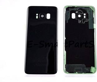 SPAREWARE SAMSUNG Samsung Galaxy S8 -Black (WITH CAMERA LENS) Back Panel