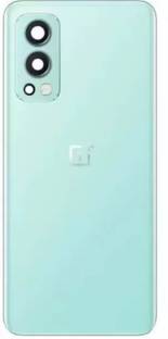 VRAVMO ONEPLUS ONEPLUS NORD 2 5G (BLUE) WITH CAMERA LENS GLASS Back Panel