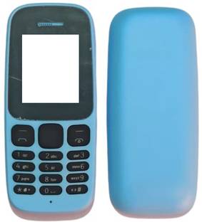 imbi Nokia 105 2017 Dual Sim Model Front Back Body With Keypad Front & Back Panel