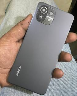 SRaccessories Mi 11 Lite 5G Glass (with Camera Lens Ring) Back Panel