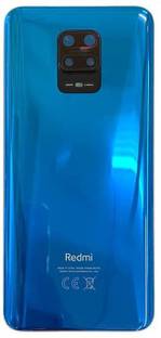 mobileworld Back Door Panel Body Cover Back Glass for Xiaomi Mi Redmi Note 9 Pro (with Logo) Camera Lens Fitting Back Panel