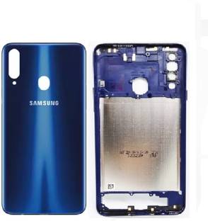 SPAREWARE SAMSUNG Galaxy A20S - Blue (MIDDLE RING + PANEL) Back Panel