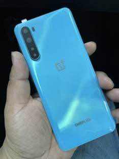 MAXOUT OnePlus Nord (Blue Marble) with Camera Ring Glass lens Back Panel