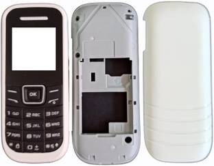 इम्बी सैमसंग E1200 पूषा (सिंगल सिम मॉडल) Front Back and Middle Body With Keypad पूर्ण पैनल