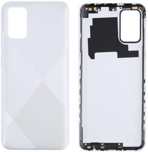 SPAREWARE Samsung Samsung Galaxy A02S : White (WITH ALL BRAND LOGO) Back Panel