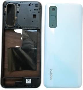 AceKing Realme 7 Back Panel Full Housing Body with Middle Ring, Camera Lens, & Side Keys Back Panel