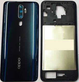 Sandreezz OPPO A5 2020 (Housing Body) (Side Keys with Middle Body) (with Proper Logo) Back Panel