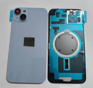 SPAREWARE Apple With Wireless Magnet Camera Glass Lens iPhone 14 Plus -Blue Back Panel