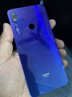 MAXOUT Redmi Note 7 Pro (with Camera Ring Lens Glass) Back Panel