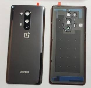 SPAREWARE ONEPLUS Oneplus 8 Pro -Black (WITH CAMERA LENS & HEAT & SINK GASKET) Back Panel
