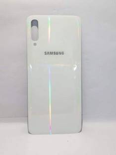 SPAREWARE Samsung Samsung Galaxy A50 : White (WITH ALL BRAND LOGO) Back Panel