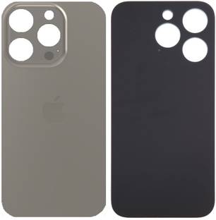 Sandreezz Apple iPhone 15 Pro (Glass) (Best Quality) (with Proper Logo) Back Panel