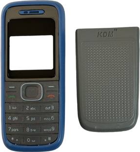 इम्बी नोकिया 1208 Front Back Body With Keypad आगे और पीछे पैनल