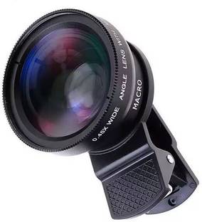 Wifton 0.45X Wide Angle 15X Macro 2 in 1 HD Camera Kit-Z7 Mobile Phone Lens