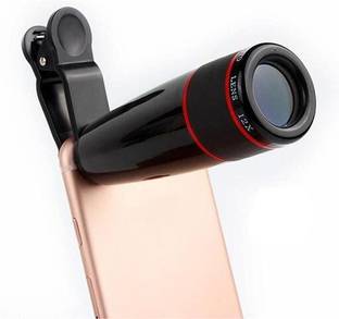 Mobcam 12X Telephoto HD Universal Mobile Phone Lens Kit with Adjustable Clip Mobile Phone Lens