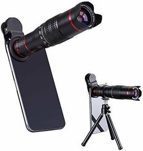 TechKing Mobile Blur Background 20X 4K HD Optical Zoom Mobile Telescope Lens Mobile Phone Lens