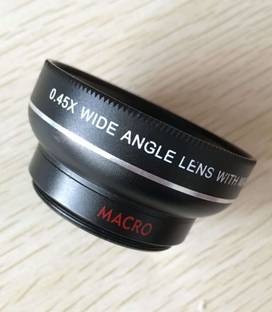 Wifton Universal Mobile Phone Professional 37mm 0.45X 49uv Phone Lens-H4 Mobile Phone Lens