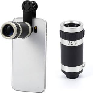 Mobcam 8X HD Zoom Universal Mobile Camera Lens with Tripod Compatible All Mobile Phones Mobile Phone Lens