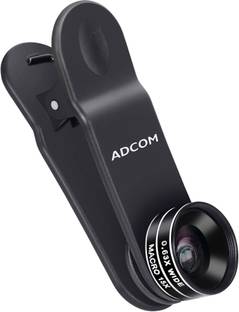 ADCOM 2 in 1 (Macro + Wide Angle) Mobile Camera Lens - Compatible with All Devices Mobile Phone Lens