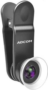 ADCOM 12x/24x Macro Mobile Camera Lens For All Smartphones with Lens Hood (Black) Mobile Phone Lens