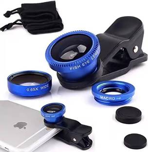 OSTALY Pro 2 L51 Macro 3 in 1 Universal Clip Lens Ultra HD Wide Angle, Fish Eye, Macro Mobile Phone Lens