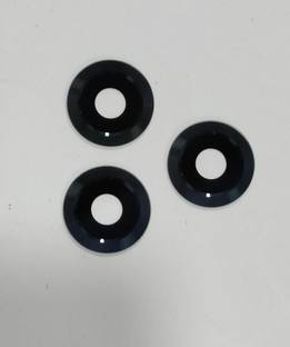 Sparevilla Camera Glass Lens for Lava Yuva 3 - Black Mobile Phone Lens