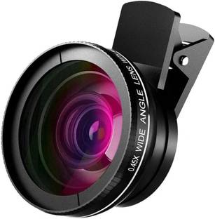 Mobcam 2 in 1 Mobile Macro Lens Kit 0.45 Wide Angle and 15X Macro Lens Mobile Phone Lens