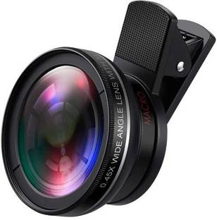 DRUMSTONE 2-in-1 Camera Lens Kit for Smartphones | Wide Angle & Macro Lens Mobile Phone Lens