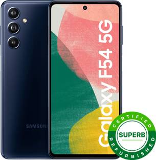 (Refurbished) Samsung Galaxy F54 5G (Meteor Blue, 256 GB)