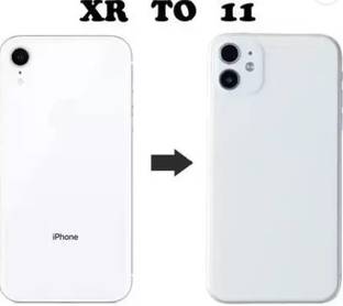 Jagsun Back Screen Guard for Iphone XR to Iphone 11 Converter Skin White