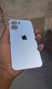 HANS LSR REALME P4X SILVER MIRROR FINISH BACK PANEL Mobile Skin