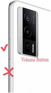 imbi External Switch 23013PC75G White Xiaomi Poco F5 Pro 5G Power ON/OFF Button