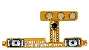 स्पेयरवेयर SD70 Volume Up Down Button Flex Cable Samsung Galaxy M32 पॉवर ऑन/ऑफ बटन