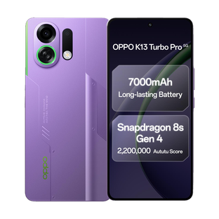 OPPO K13 Turbo Pro 5G (Purple Phantom, 256 GB)