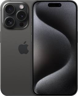 Apple iPhone 15 Pro (Black Titanium, 128 GB)