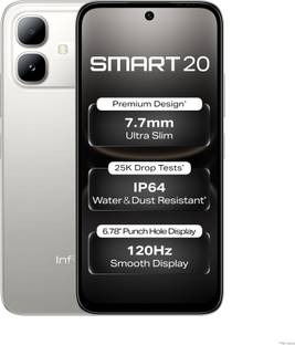 Infinix SMART 20 (Polaris Titanium, 64 GB)