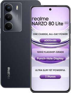 realme Narzo 80 Lite 5G (Onyx Black, 128 GB)