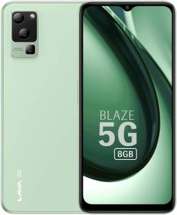 LAVA Blaze 5G (Glass Green, 128 GB)