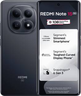 REDMI Note 15 5G (Black, 128 GB)