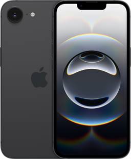 Apple iPhone 16e (Black, 128 GB)