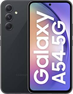 SAMSUNG Galaxy A54 5G (Awesome Graphite, 128 GB)
