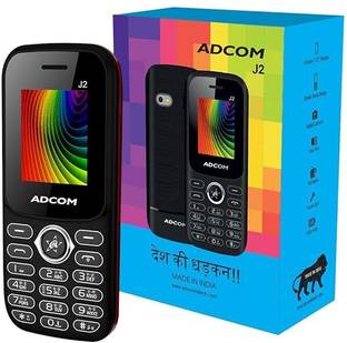 ADCOM J2 (Renewed) Dual Sim Mobile Phone (1.8 inch Display, 1500 mAh Battery)