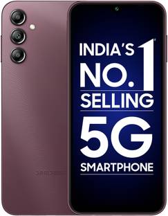 SAMSUNG Galaxy A14 5G (Dark Red, 128 GB)