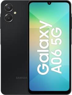 SAMSUNG Galaxy A06 5G (Black, 64 GB)