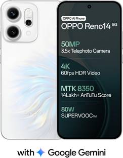 OPPO Reno14 5G (Pearl White, 512 GB)